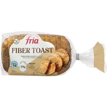 Fibertoast Formbröd Glutenfri Laktosfri Fryst 500g Fria.