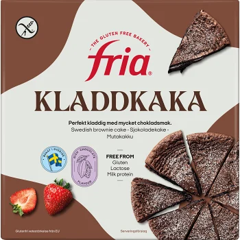 Kladdkaka Glutenfri Fryst 400g Fria.