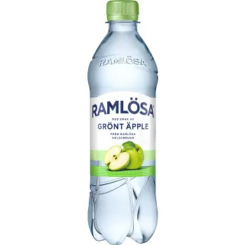 Kolsyrat Vatten Grönt Äpple 50cl Ramlösa.
