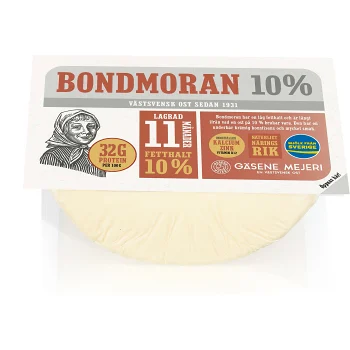 Bondmoran 10% 500g Gäsene.