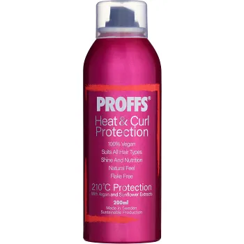 Heat &amp; Curl Protection 200ml Proffs.