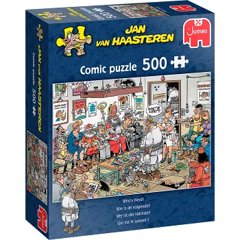 Pussel Who´s Next 500 bitar Jan van Haasteren.