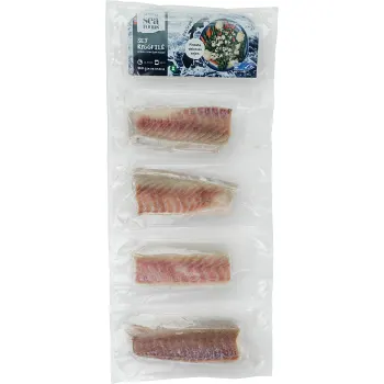 Sej ryggfilé 400 Gram Norway Seafoods.