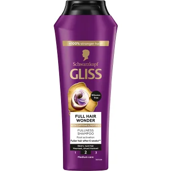 Schampo Full Hair Wonder 250ml Gliss Schwarzkopf.
