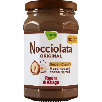 Hasselnötskräm EKO Nocciolata original 250g Rigoni di Asiago.