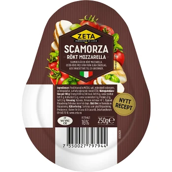 Scamorza Rökt Mozzarella 250 g Zeta.