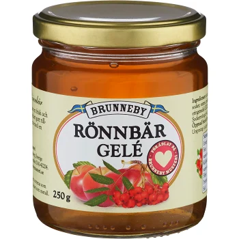 Rönnbärsgele 250g Brunneby.