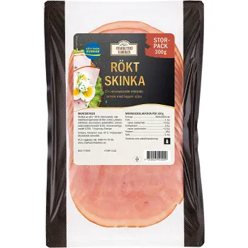Skinka rökt 300g Charkuterifabriken.