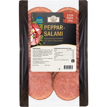 Pepparsalami 300g Charkuterifabriken.
