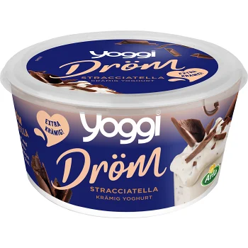 Yoghurt Dröm Stracciatella 8,1% 450g Yoggi®.