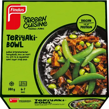 Pulled Vego med teriyakisås 380g Findus.