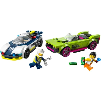 LEGO City Jakt med polisbil och muskelbil 60415.