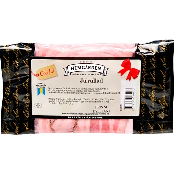 Julrullad Skivad ca 120g Hemgården.