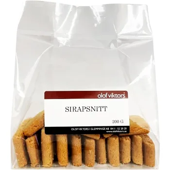 Sirapssnitt 200g Olof Viktors i Glemminge.