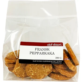 Pepparkaka Fransk 200g Olof Viktors i Glemminge.