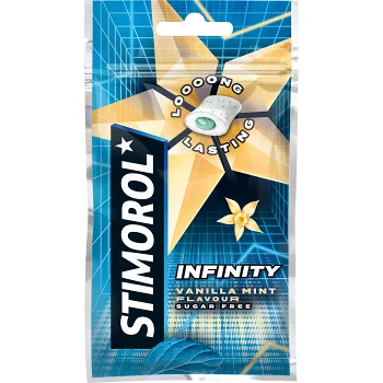 Tuggummi sockerfri Infinity Vanilla/Mint 30g Stimorol.
