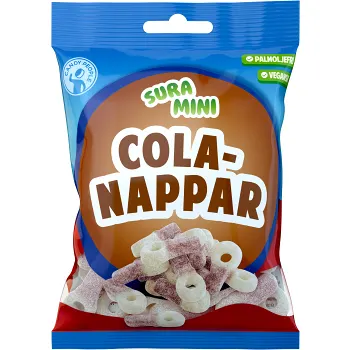 Godispåse Colanappar Sura Mini 70g Candypeople.