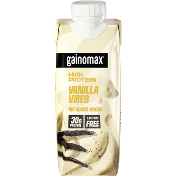 Proteindryck Vanilla Vibes High Protein 250ml Gainomax.