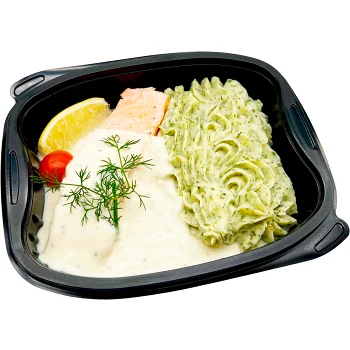 Laxfilé Med Dillmos Och Citronsås 425g Jätten Cater.