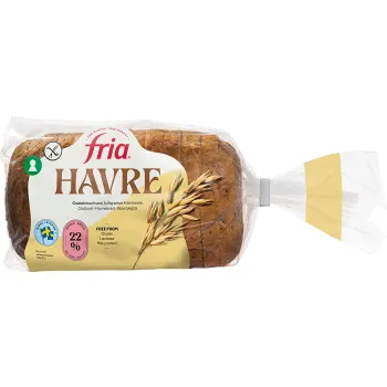 Havre formbröd Glutenfritt 500g Fria.