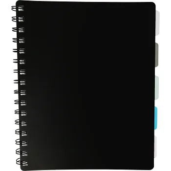 Ämnesblock Svart A5 120 BL.