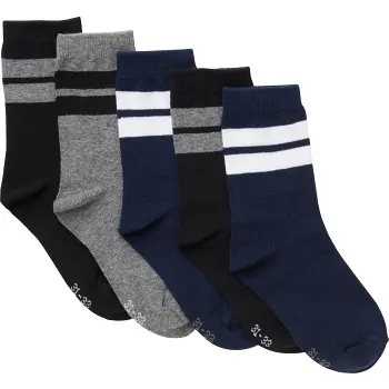 Strumpa 5p ränder 37/39 mywear.