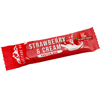 Proteinbar Strawberry Yoghurt 45g Latitude 65.
