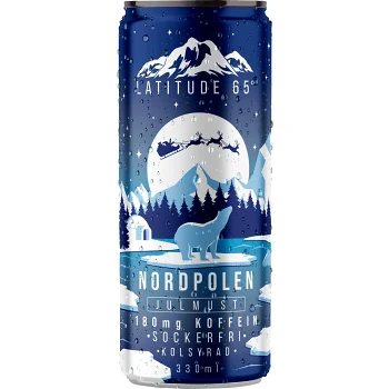 Nordpolen Julmust 330ml Latitude 65.