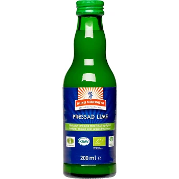 Pressad lime 200ml KRAV Kung Markatta.