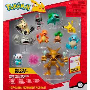 Battle figurer 10-p Pokémon.