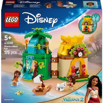 LEGO Disney Vaianas Skoj på ön 43260.