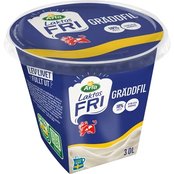 Gräddfil Laktosfri 10% 3dl Arla Ko®.