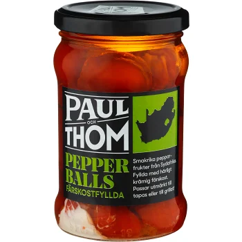 Pepperballs Färskostfyllda 170g PAUL och THOM.