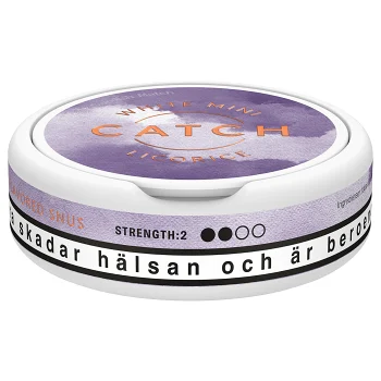 Licorice Mini Whi 8.4 Gram Catch.