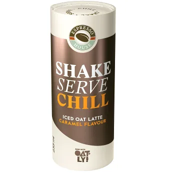 Iskaffe Havrelatte Caramel 235ml Oatly.