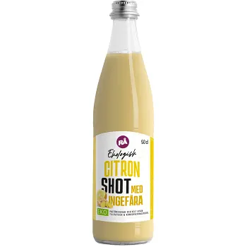 Juice Citron Shot med Ingefära 50cl RÅ.