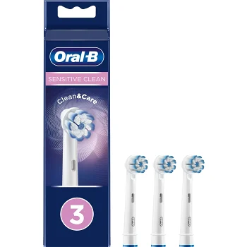 Tandborsthuvud Refill Sensitive Clean&Care 3-p Oral-B.