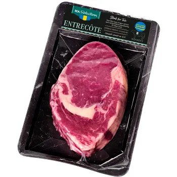 Entrecôte för 2 personer 300g ICA Selection.
