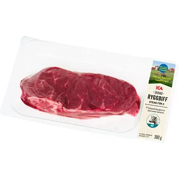 Ryggbiff för 2 personer 300g ICA.