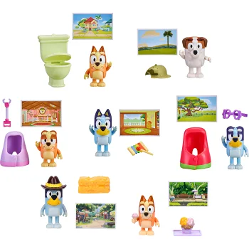 Figur 1-p Story Starter Bluey.