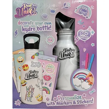 Dekorera din egen vattenflaska  Real UniQ.