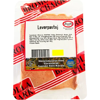 Leverpastej ca 180g Bromölla Chark.