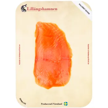 Lax Kallrökt Skivad 100g Lillängshamnen.
