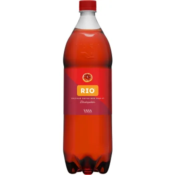 Läsk Rio Blodapelsin 1,5l Vasa Bryggeri.