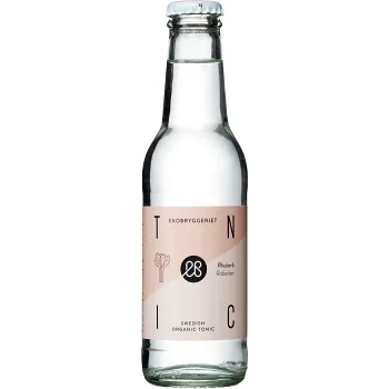 Läsk Tonic Water Rabarber Ekologisk 20cl Ekobryggeriet.