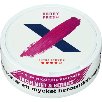 X Berry Fresh Extra Strong 15,4g.