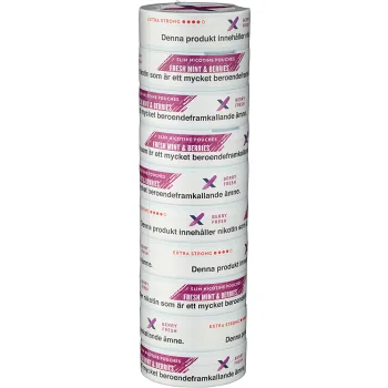 X Berry Fresh Extra Strong Stock.