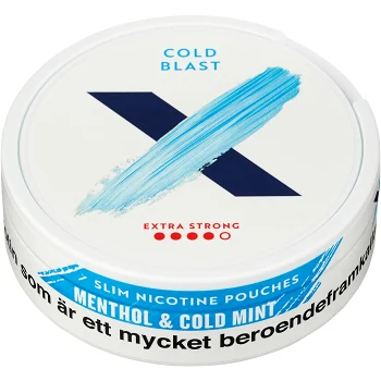 X Cold Blast Extra Strong 15,4g.