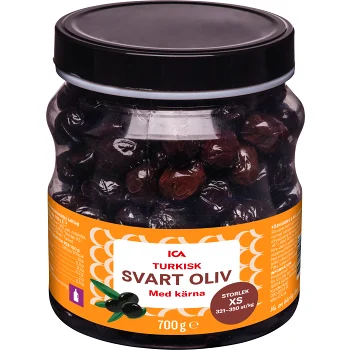 Oliver svarta turkiska 700g ICA.