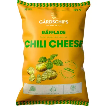 Chips Chili cheese 150g Gårdschips.
